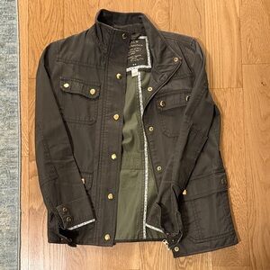 J. Crew green  Utility Jacket